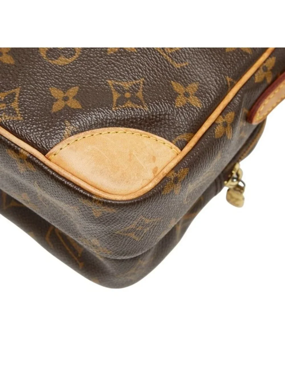 ★SOLD★ Louis Vuitton Monogram Amazon Crossbody Shoulder Bag Brown Leather - Picture 6 of 10